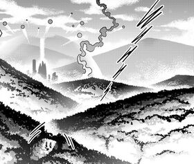 La cité pendant la bataille de Dunkil